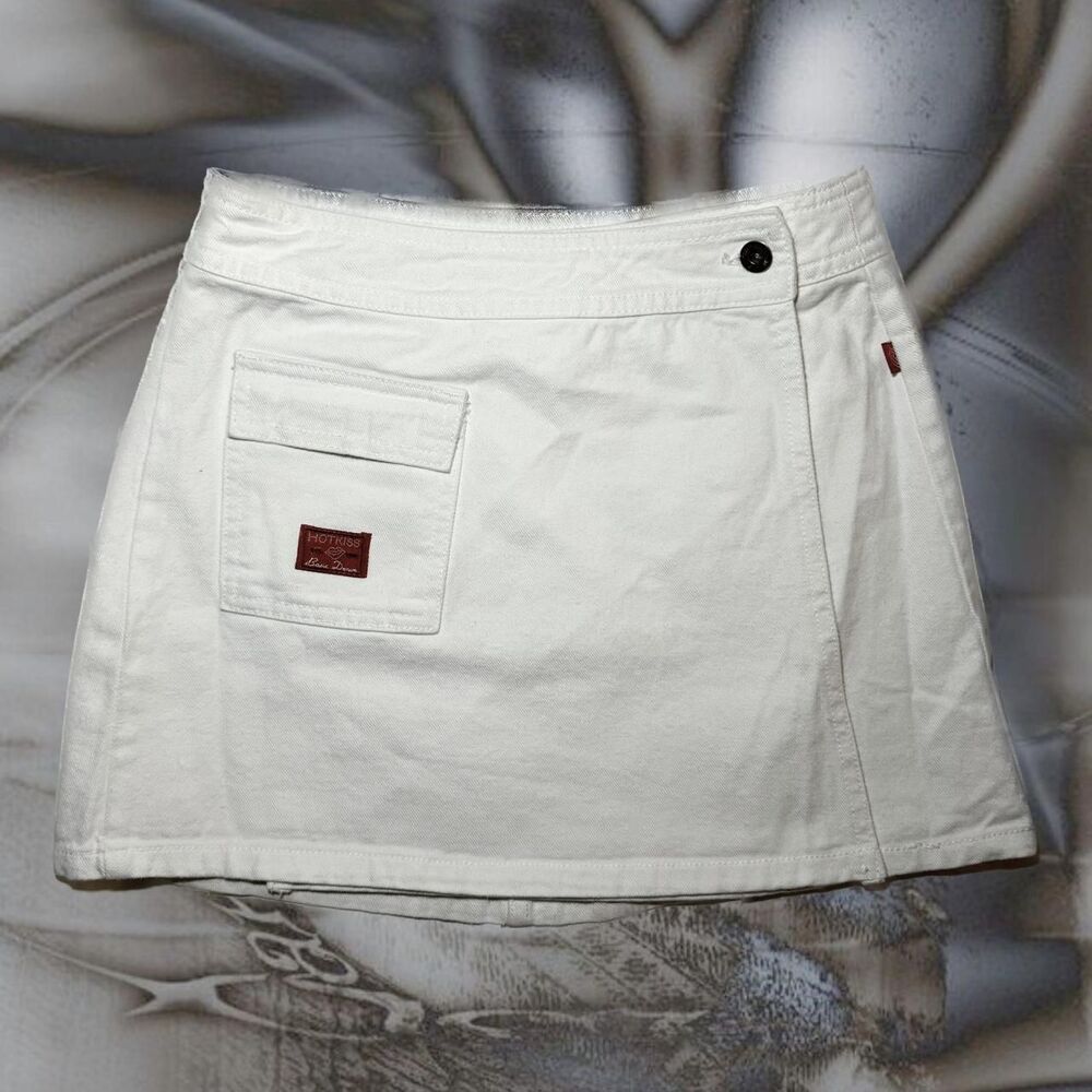 Hot-kiss Women's White Skirt